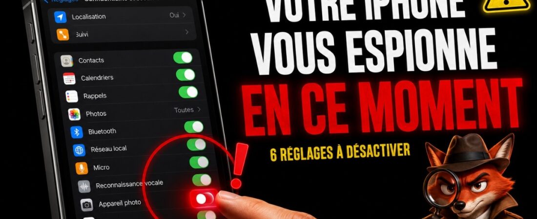 Désactivez MAINTENANT ces 6 réglages iPhone — sinon votre vie est exposée